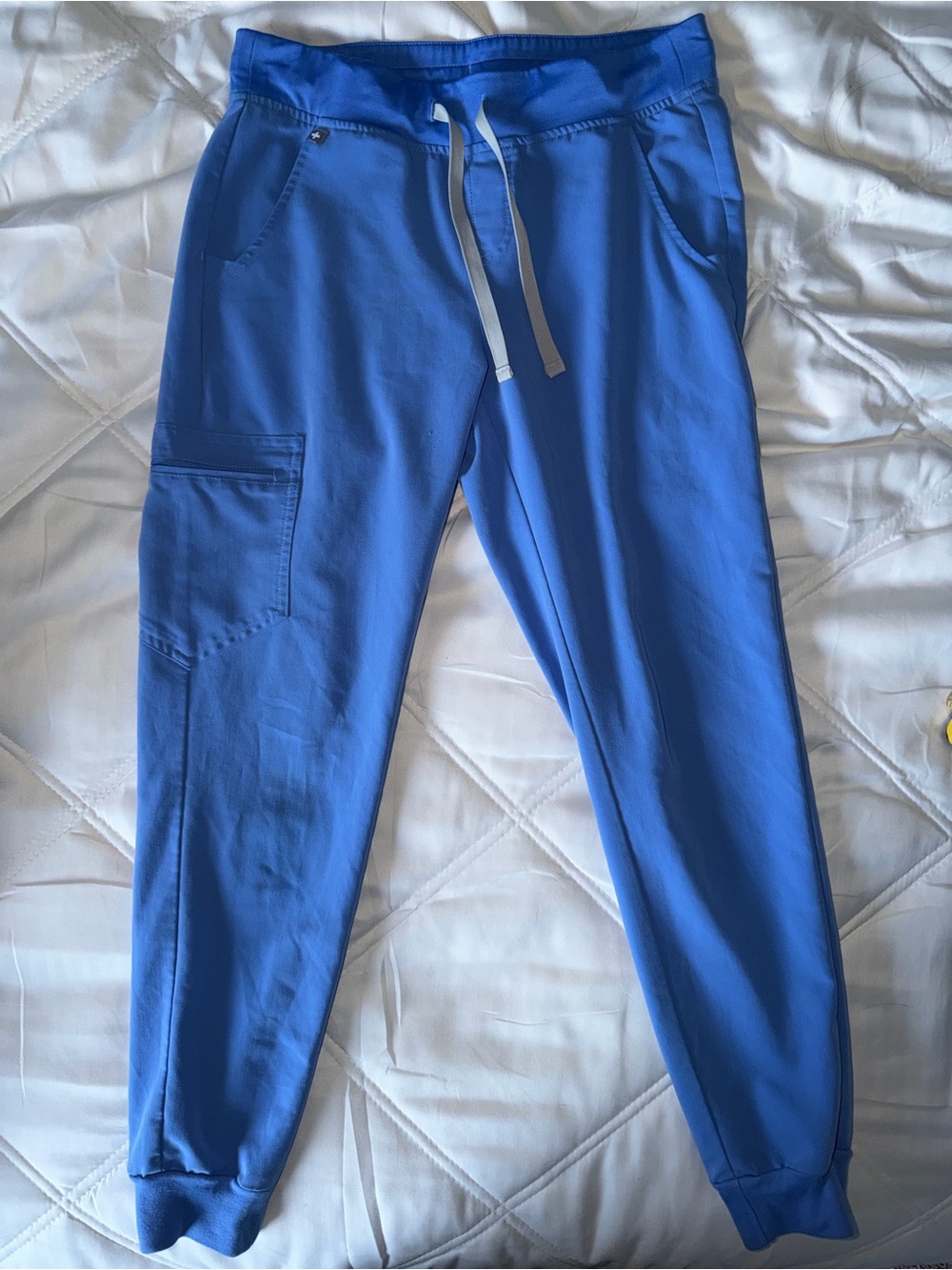 FIGS Zamora Jogger Scrub Pants Small Blue Technical Collection FIONx - Picture 2 of 9